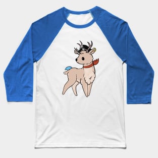 Cute Pirate Deer Baseball T-Shirt